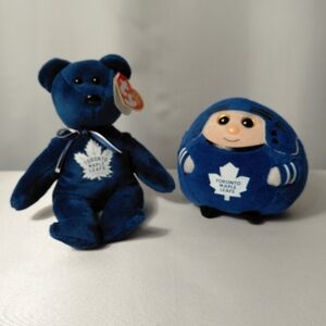 Ty Deep Blue Toronto Maple Leafs Plush Set